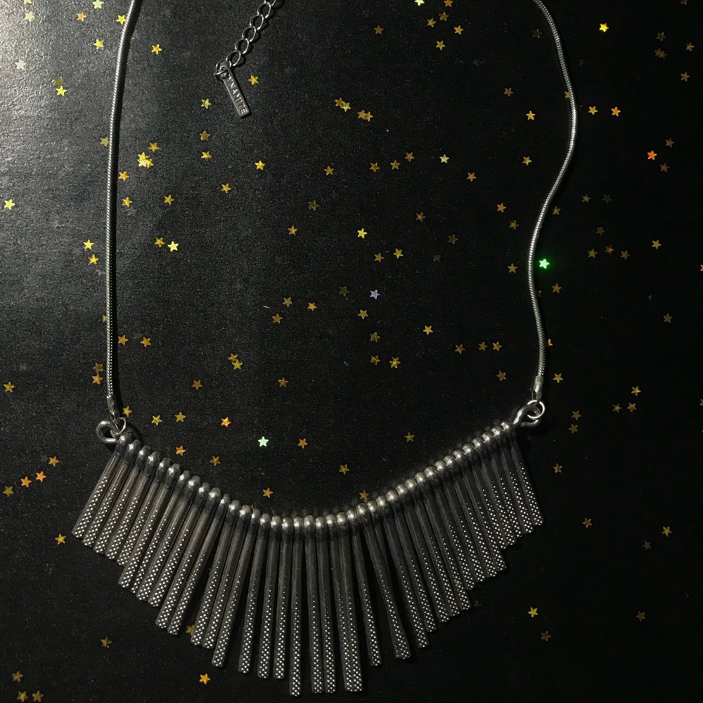 Silver Statement Necklace